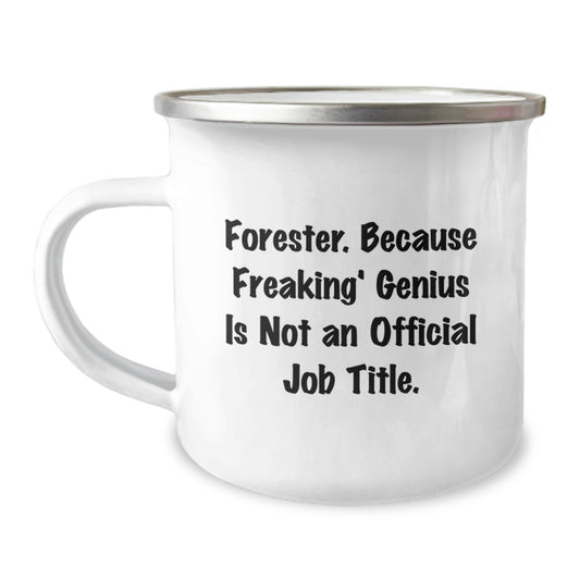 Funny Forester Camping Mug Gifts from Men to Forester Friends for Christmas Unique - Image 1
