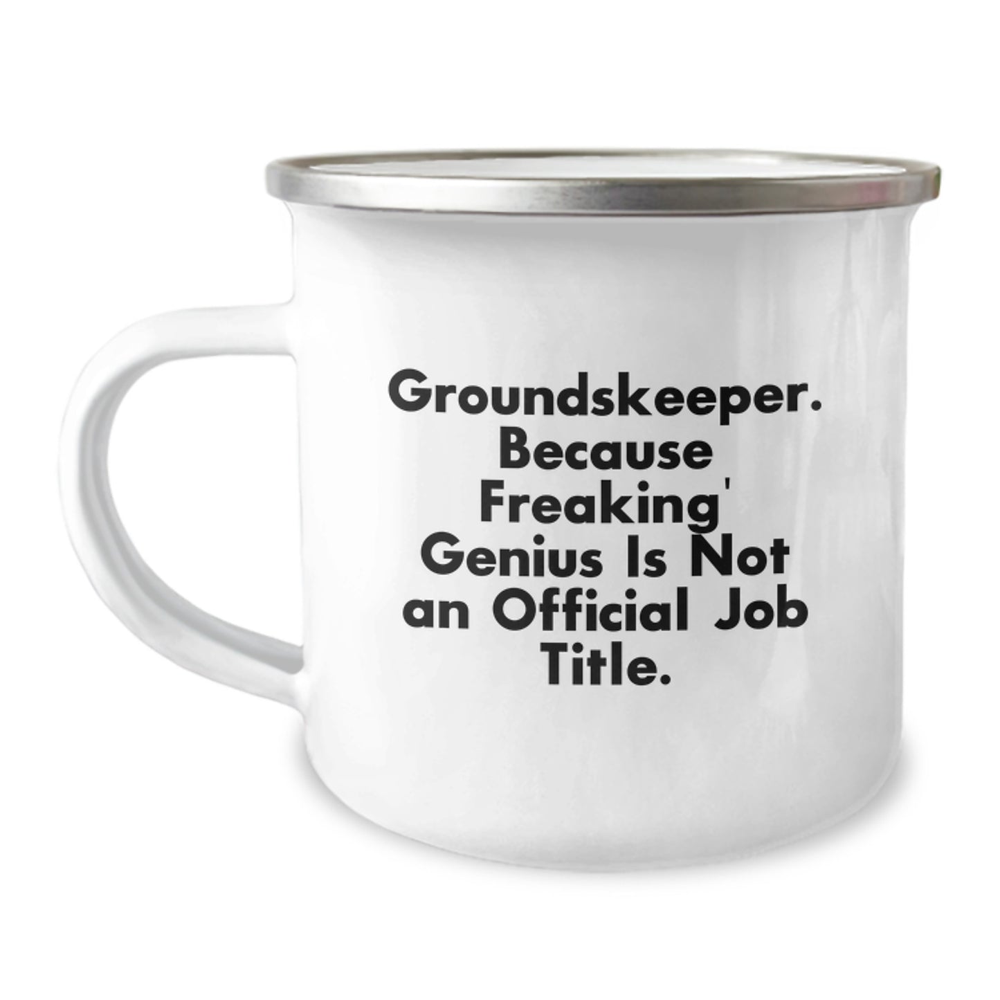 Funny groundskeeper Gifts from Men for Valentine's Unique Camping Mug - Image 1