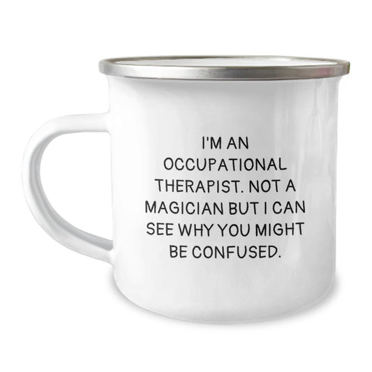Unique Gifts from Friends and Family for Occupational Therapist, Funny Camping Mug for Christmas Unique Gift Ideas - Image 1