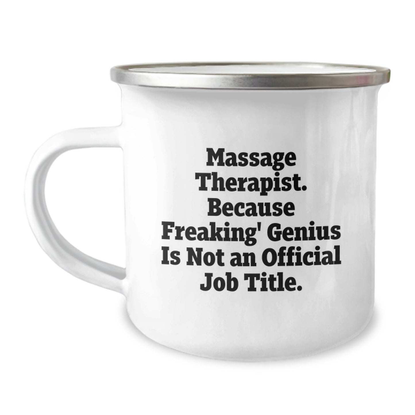 Funny Massage Therapist Camping Mug Gifts for Men from Friends on Birthday Unique Ideas - Image 1