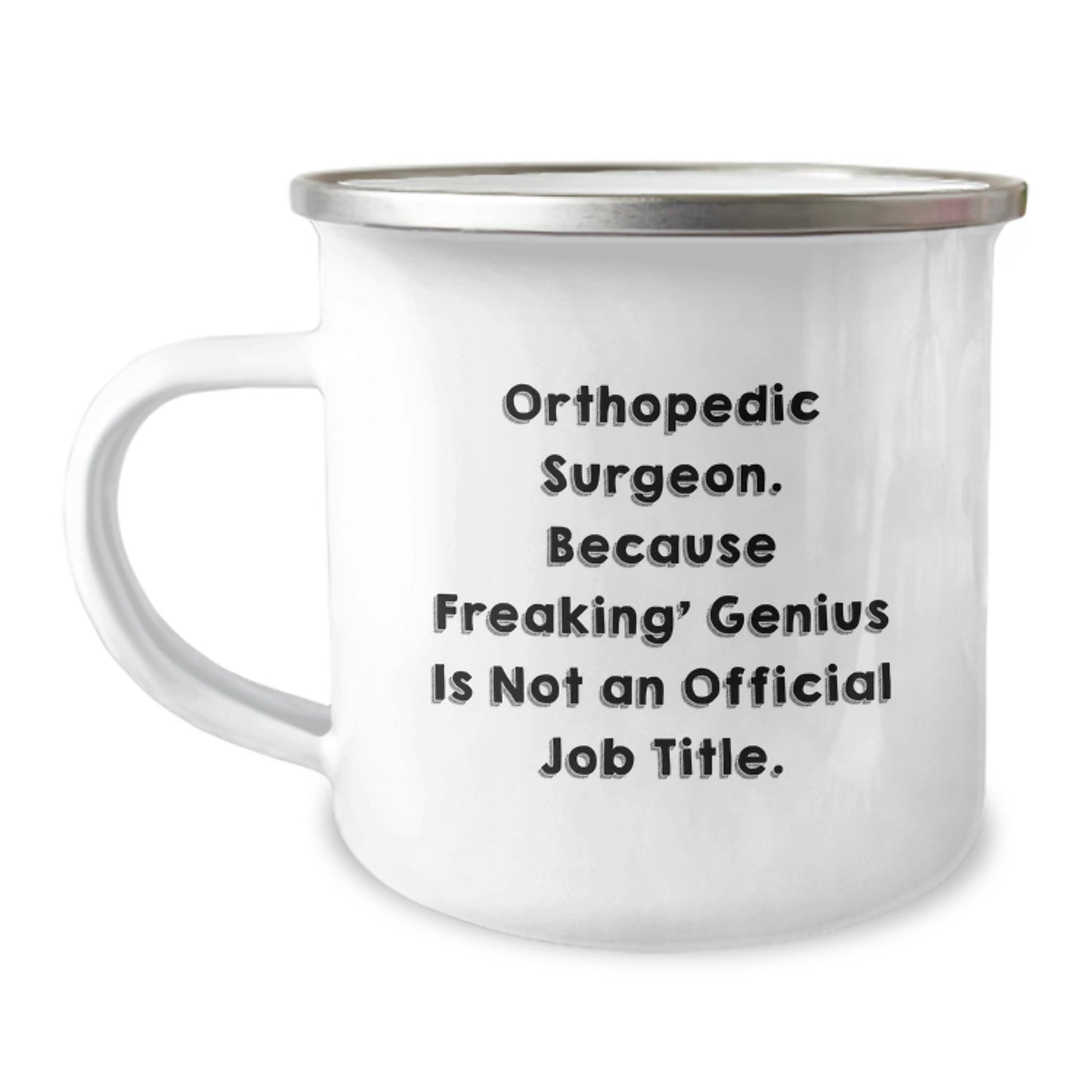 Funny Orthopedic Surgeon Camping Mug Gifts from Men to Orthopedic Surgeon Men - Mother's Day Unique Gifts for Orthopedic Surgeon Friends - Image 1