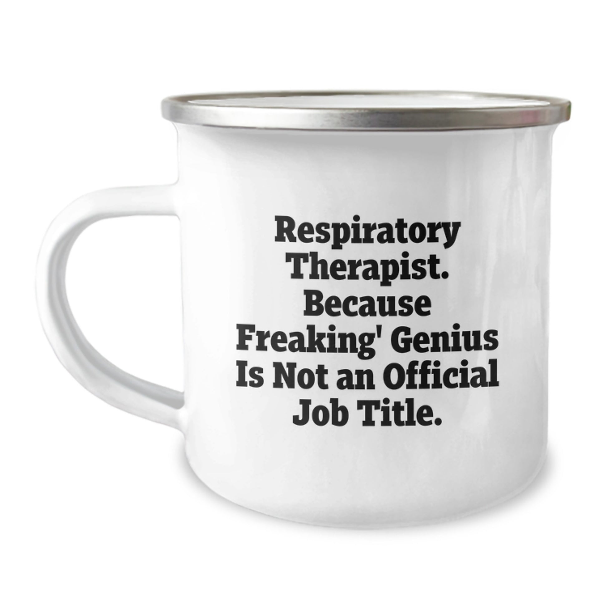 Funny Respiratory Therapist Gifts for Men - Inspirational Camping Mug - Gifts from Friends to Respiratory Therapist, Gifts for Respiratory Therapist Birthday - Image 1