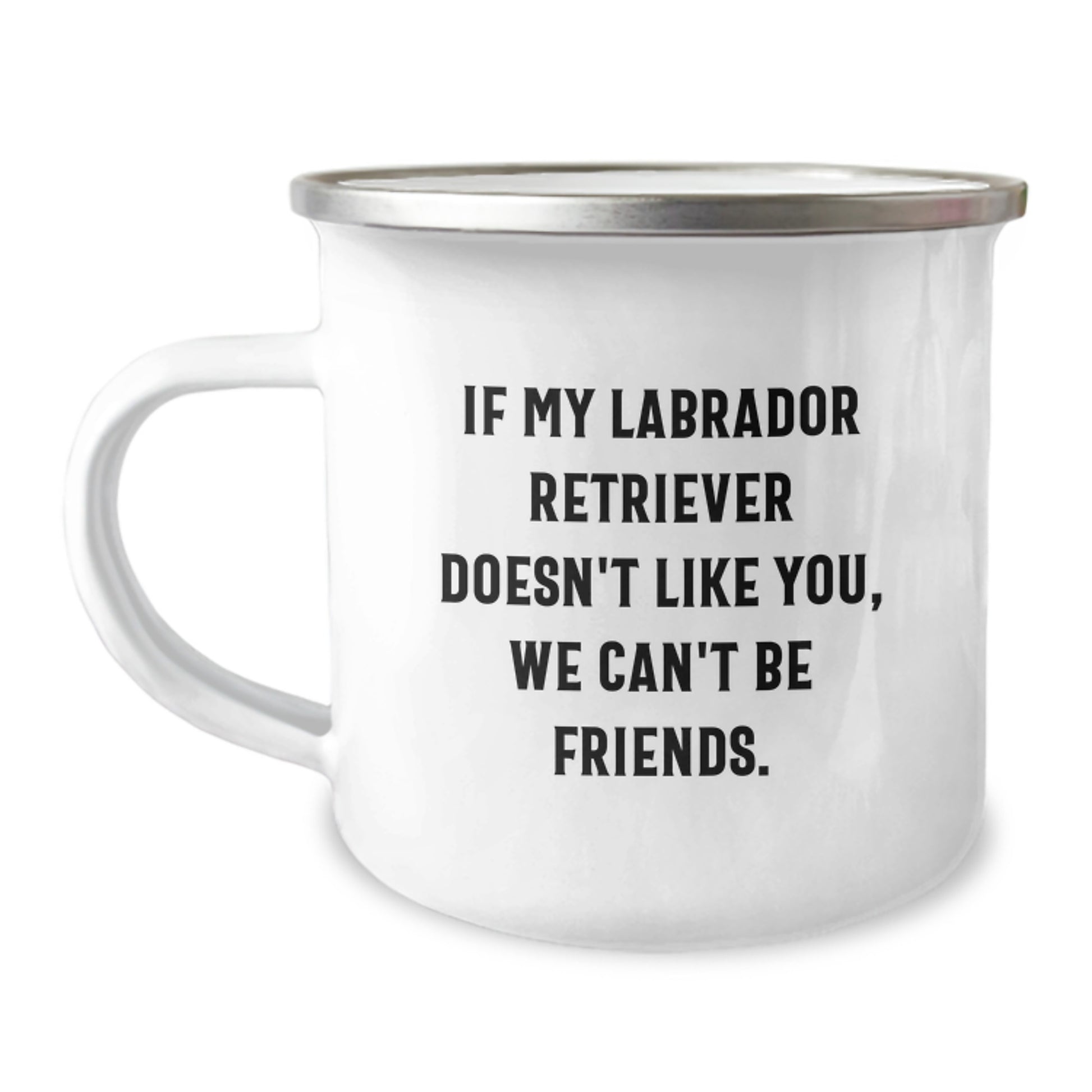 Labrador Retriever Dog Camping Mug Funny Gift for Friends and Family Funny Friends Gift - Image 1