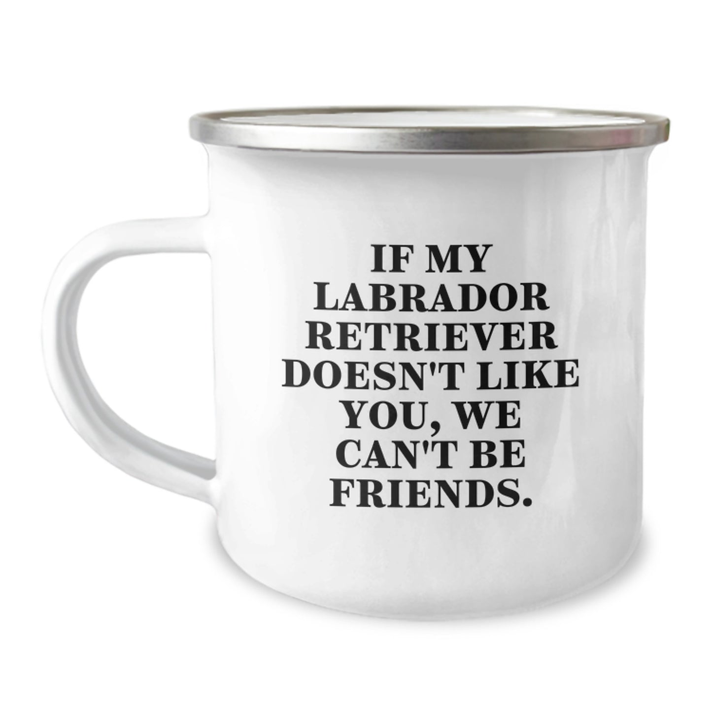 Funny Labrador Retriever Dog Camping Mug Gifts for Friends from Men, Unique Birthday Unique Gifts - Image 1