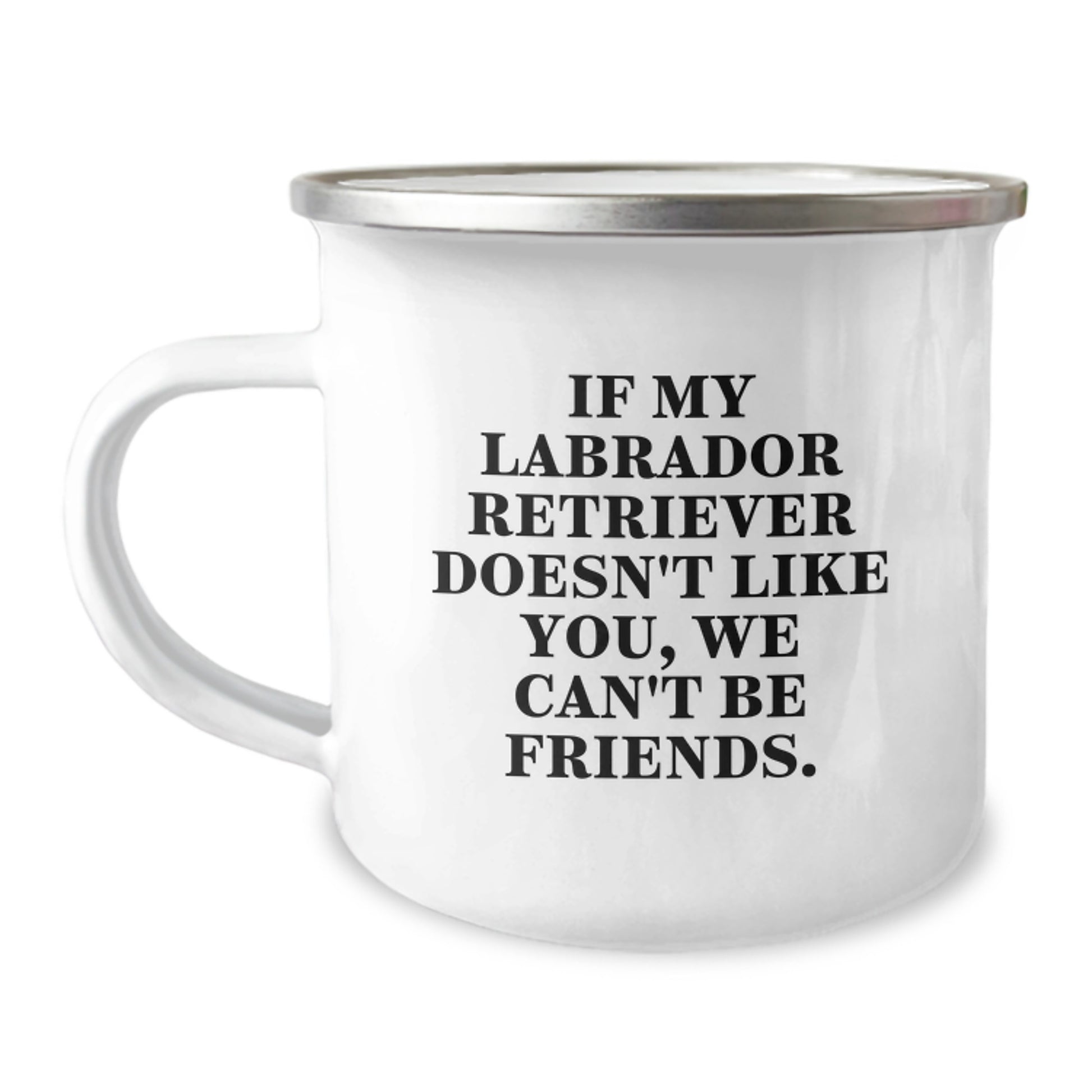 Funny Labrador Retriever Dog Camping Mug Gifts for Friends from Men, Unique Birthday Unique Gifts - Image 1