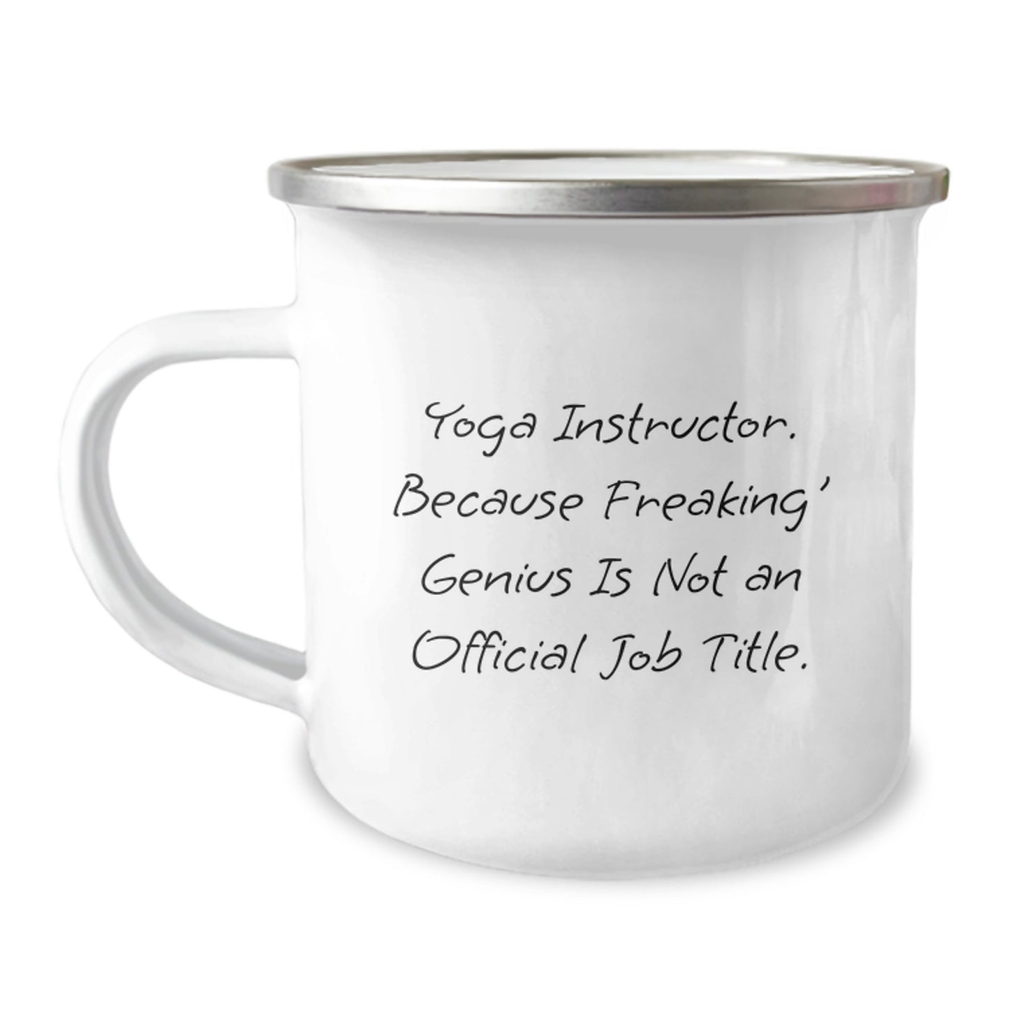Birthday Gift Yoga Instructor Camping Mug for Her Present - Image 1