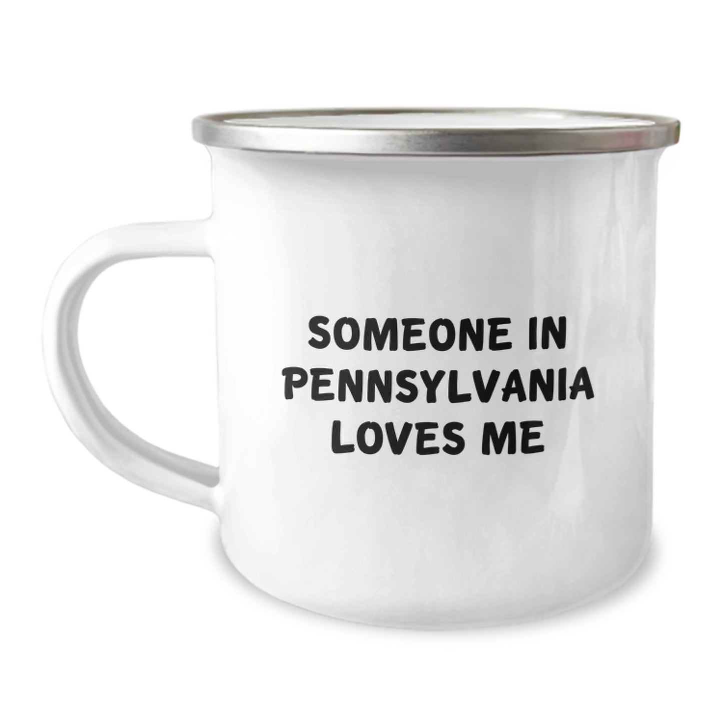 Pennsylvania Gifts from Friends, Funny Camping Mugs for Someone in PA, Birthday Unique - Image 1