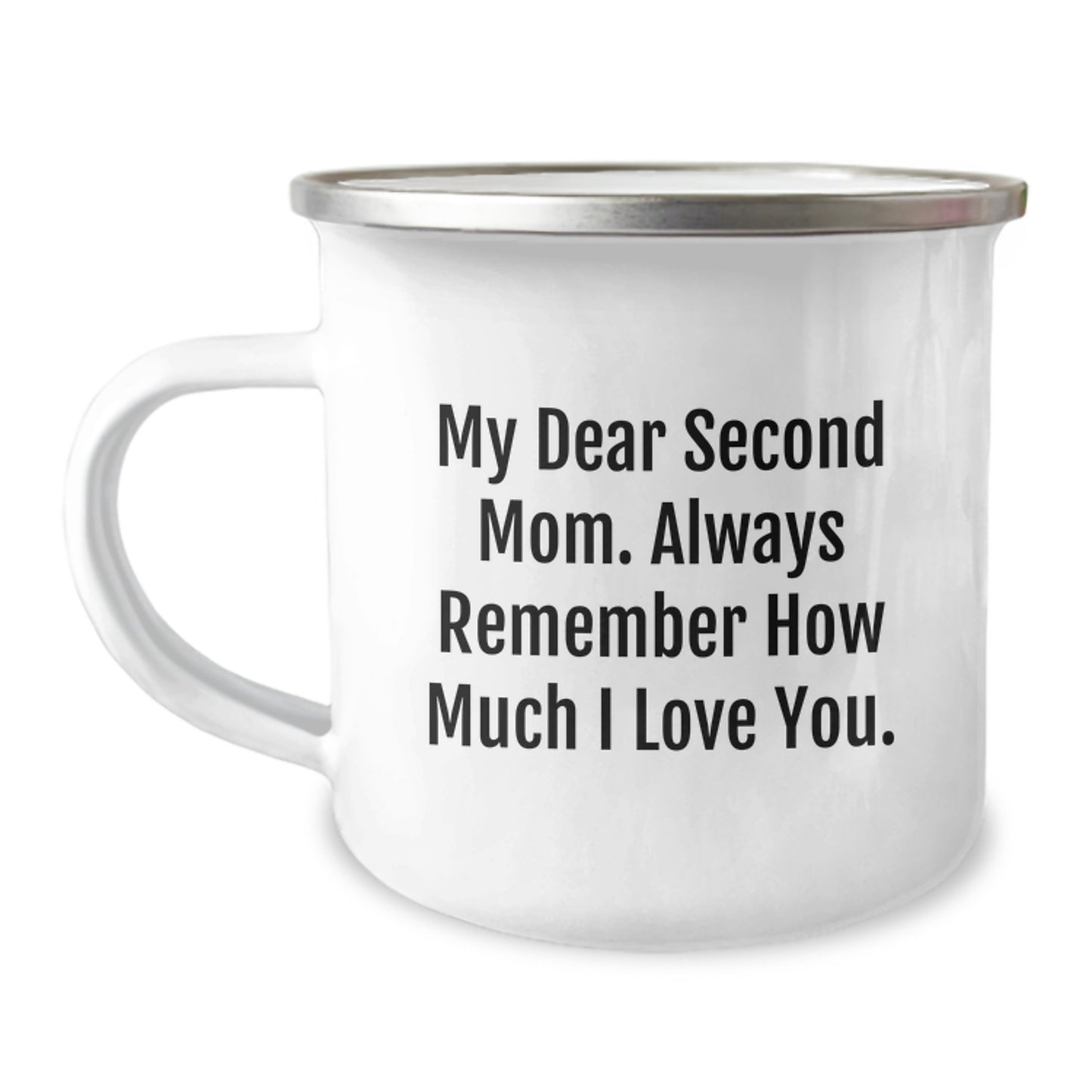 Funny Second Mom Camping Mug Gifts, Perfect for Women, Funny Second Mom Quotes, Christmas Unique Gifts from Men - Image 1