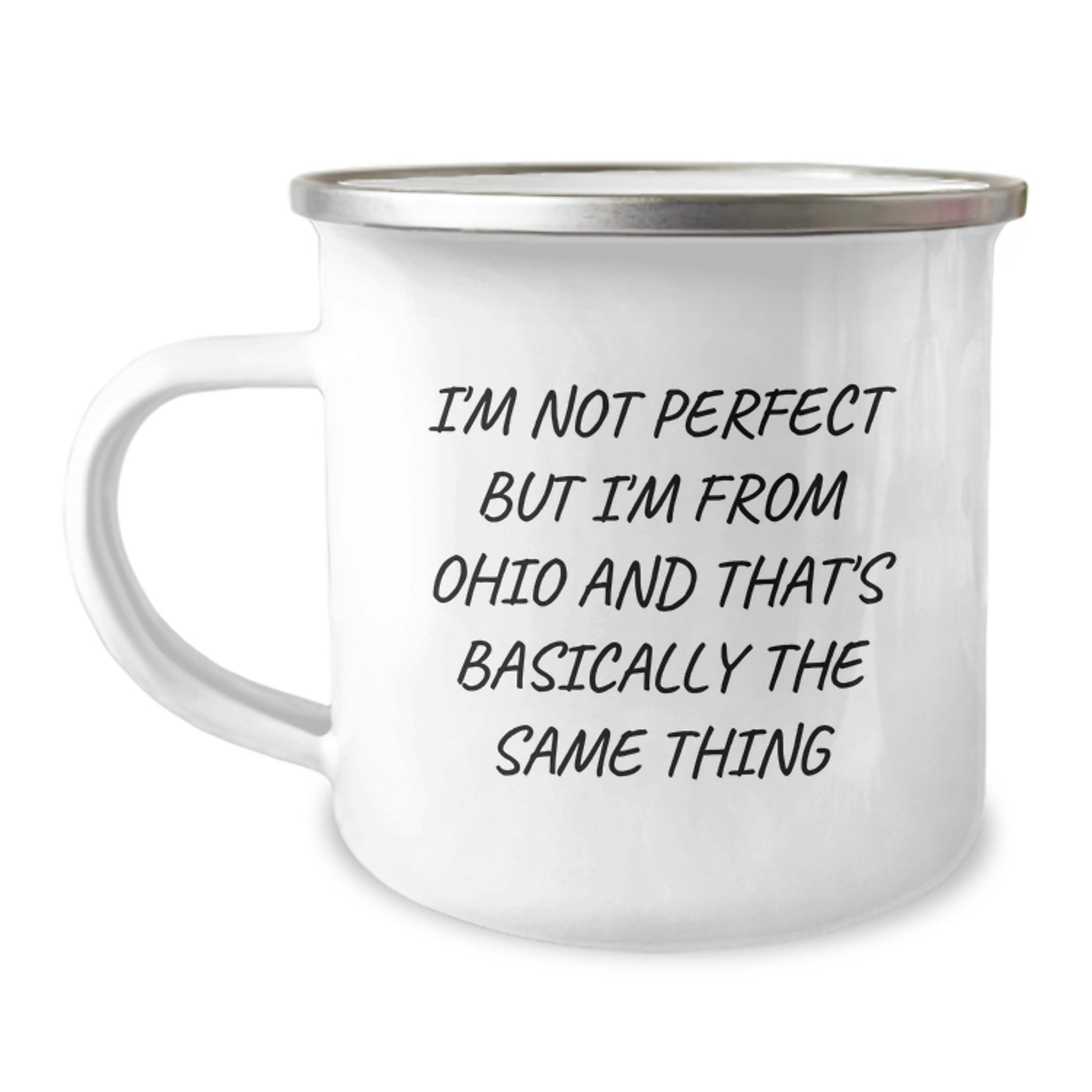 Unique Gifts for Ohio Lovers - Funny Ohio Camping Mug for Friends and Family - Birthday Unique Gifts from Ohio - Image 1