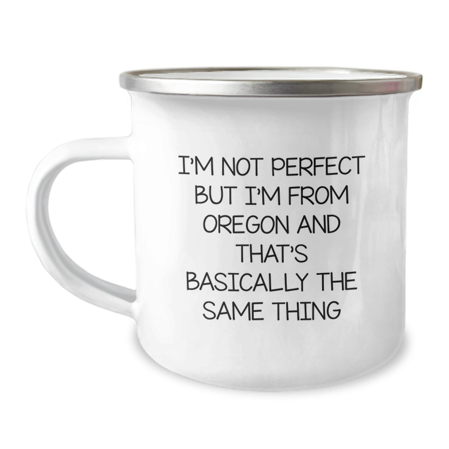 Funny Oregon Gifts for Birthday - Camping Mug from Men to Friends - Image 1