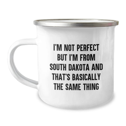 South Dakota Camping Mug - Funny Quote Gifts from Friends or Family for Valentine's - Perfect for Men or Women from South Dakota - Image 1