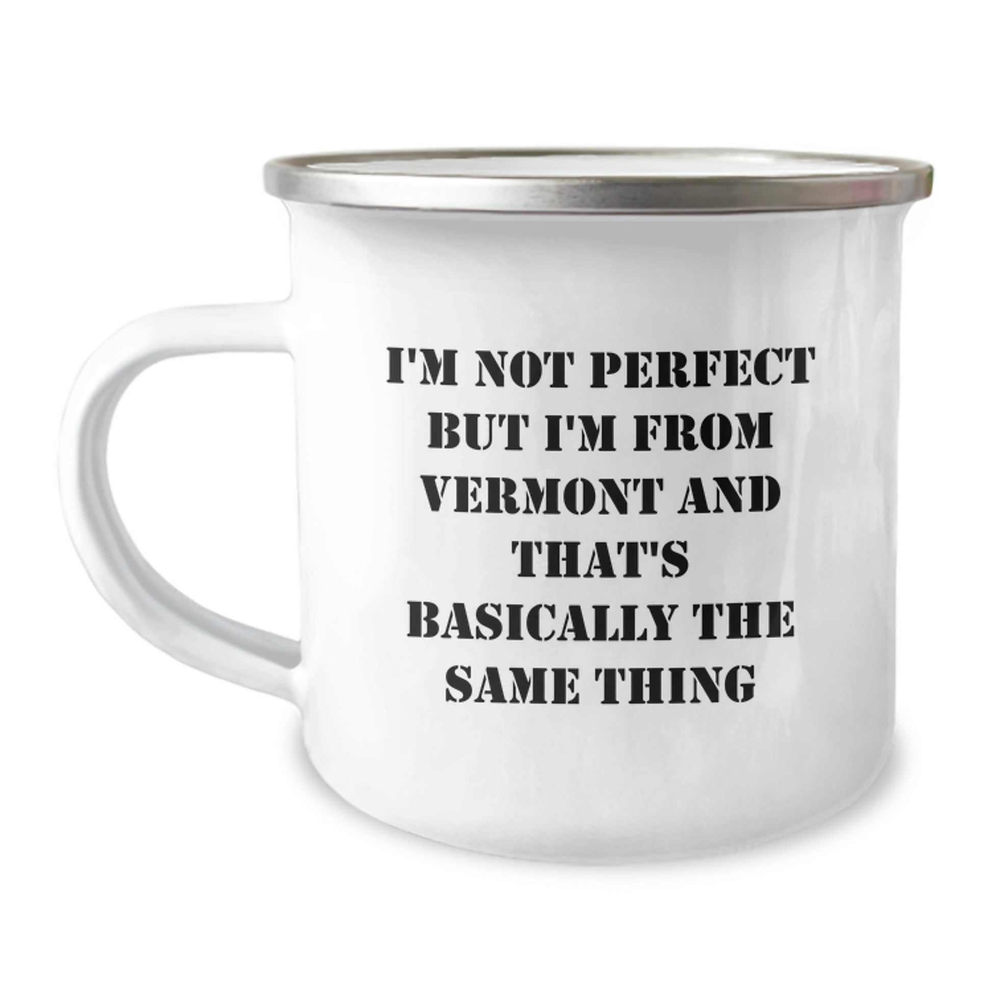 Funny Vermont Gifts Ideas for Her - Cute Camping Mug for Women from Vermont - Valentine's Unique Gifts from Sweetheart - Image 1