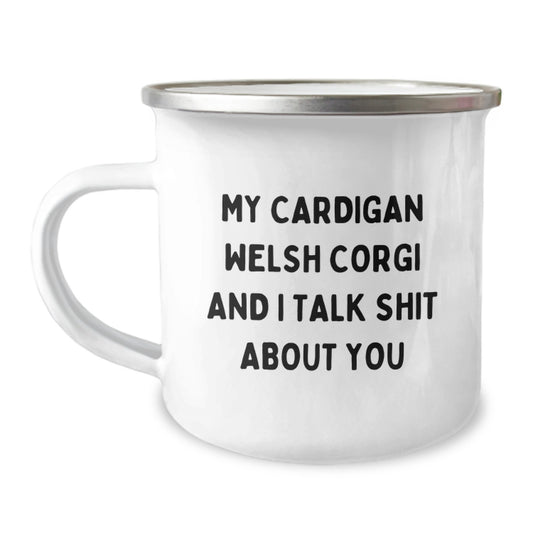 Cardigan Welsh Corgi Keepsake Camping Mug Birthday Gift for Him - Image 1