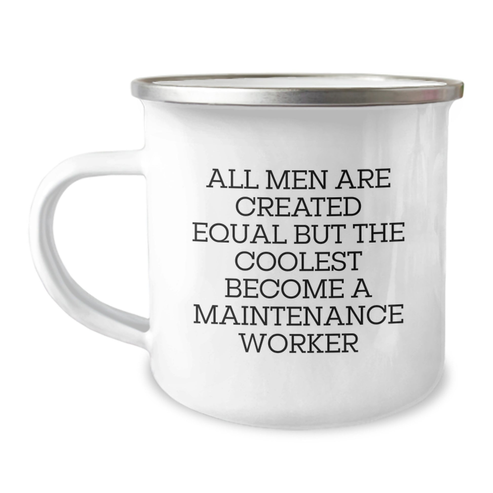 Maintenance Worker Keepsake Camping Mug Birthday Gift for Him - Image 1