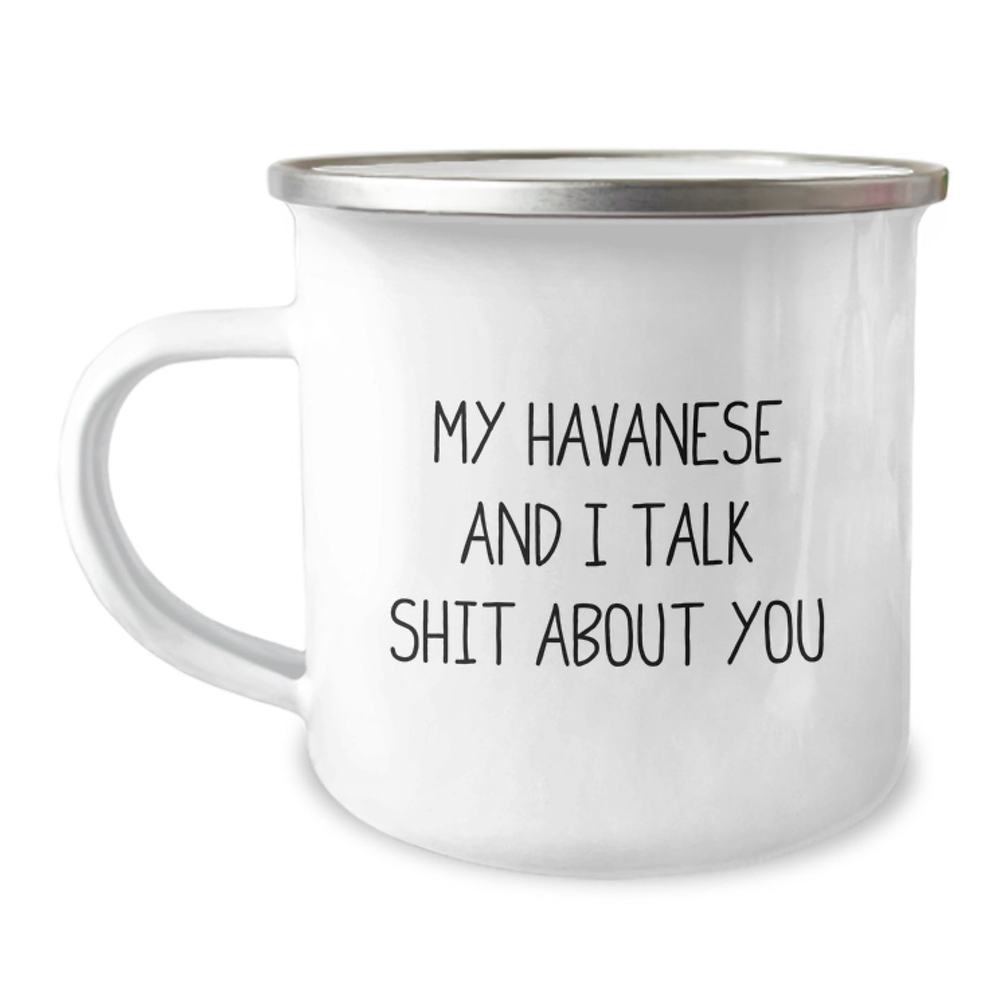 Funny Havanese Dog Mugs for Friends Gifts from Family, Christmas Unique Gifts, Camping Mug - Image 1