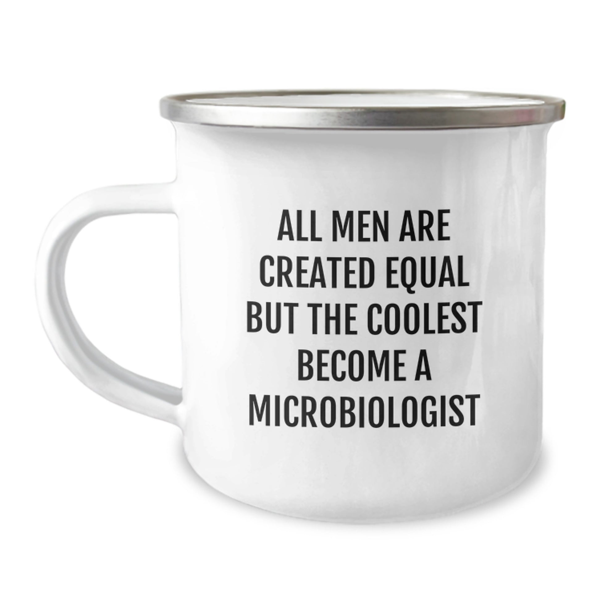 Funny Microbiologist Gifts for Men, Unique Birthday Unique Gifts from Friends for Microbiologist Enthusiasts, Camping Mug with Inspirational Quote - Image 1