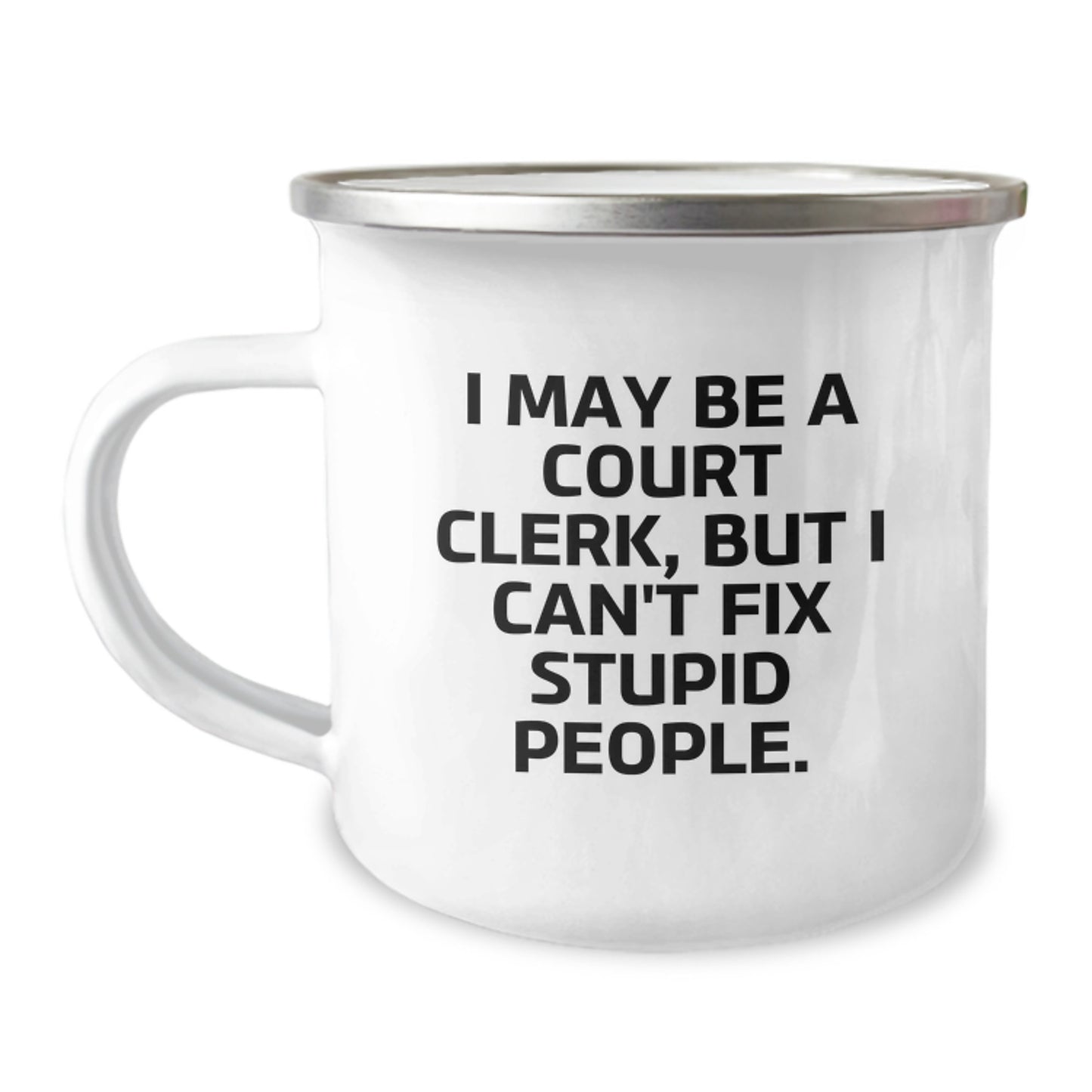 Court Clerk Keepsake Camping Mug Birthday Gift for Him Surprise Limited - Image 1