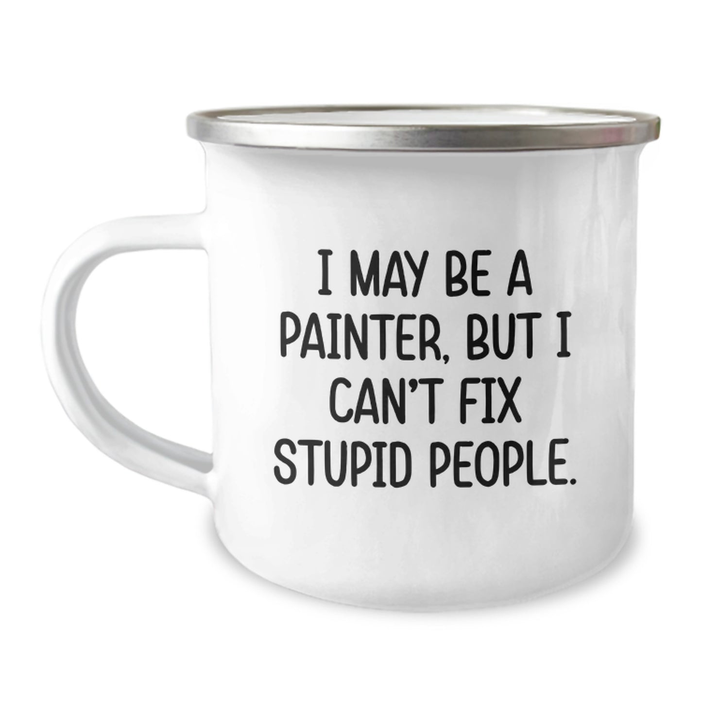 Painter Keepsake Camping Mug for Him Birthday Gift - Image 1