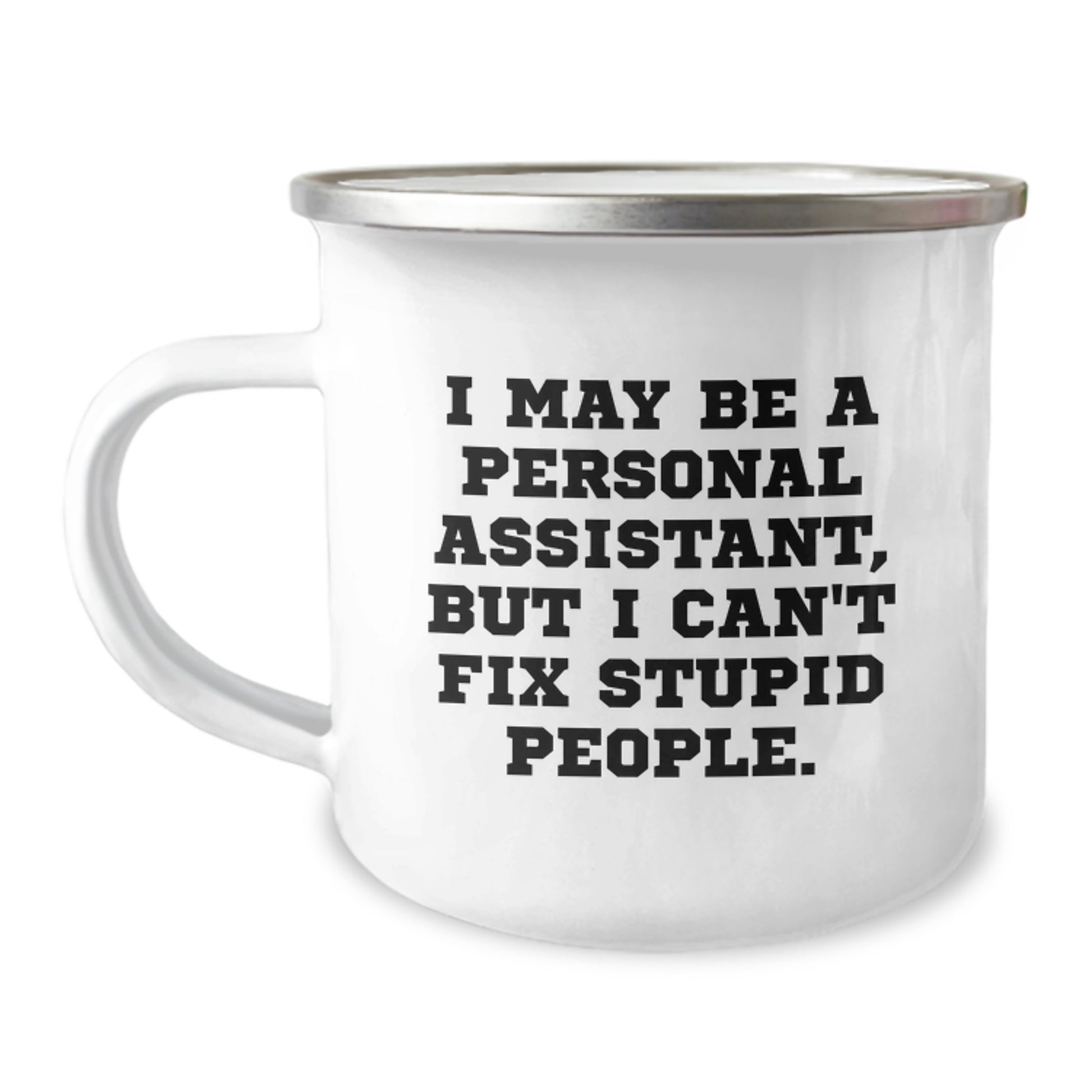 Personal Assistant Camping Mug Keepsake Birthday Gift for Him - Image 1