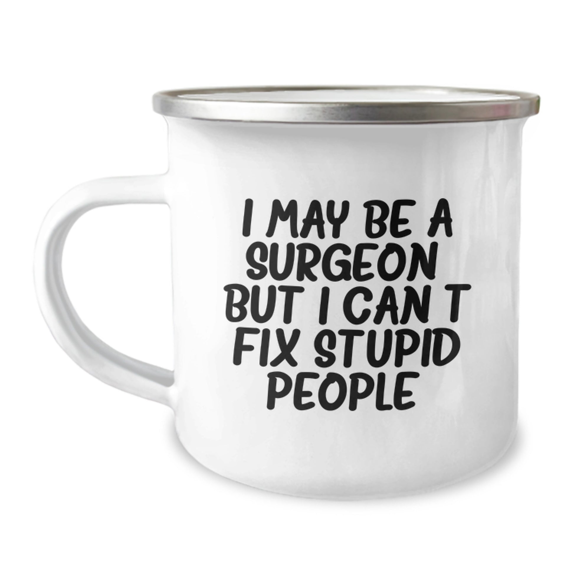 Unique Gifts from Friends to Family - Funny Surgeon Camping Mug for Valentine's - Image 1