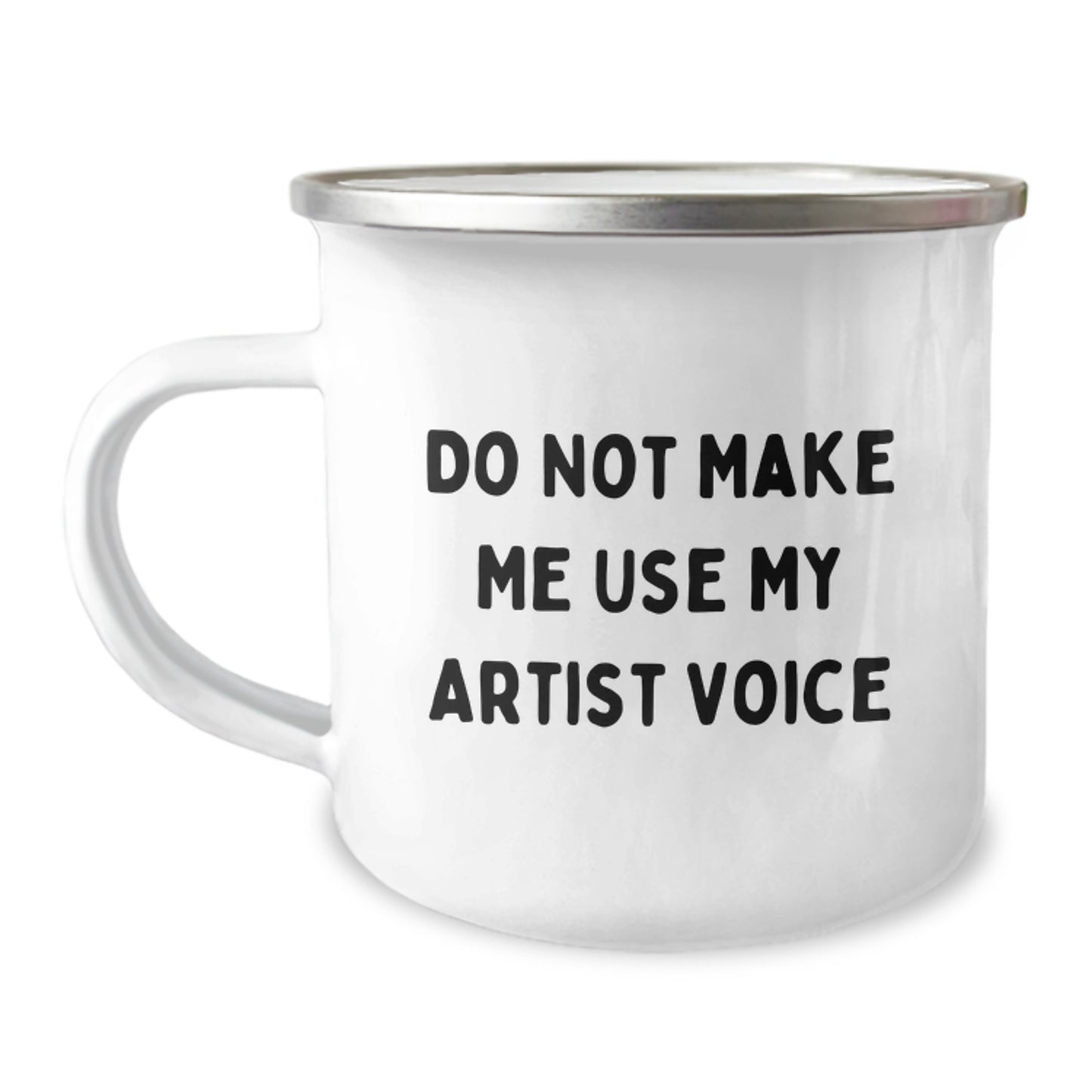Artist Keepsake Camping Mug for Him Birthday Gift With Quote Durable - Image 1