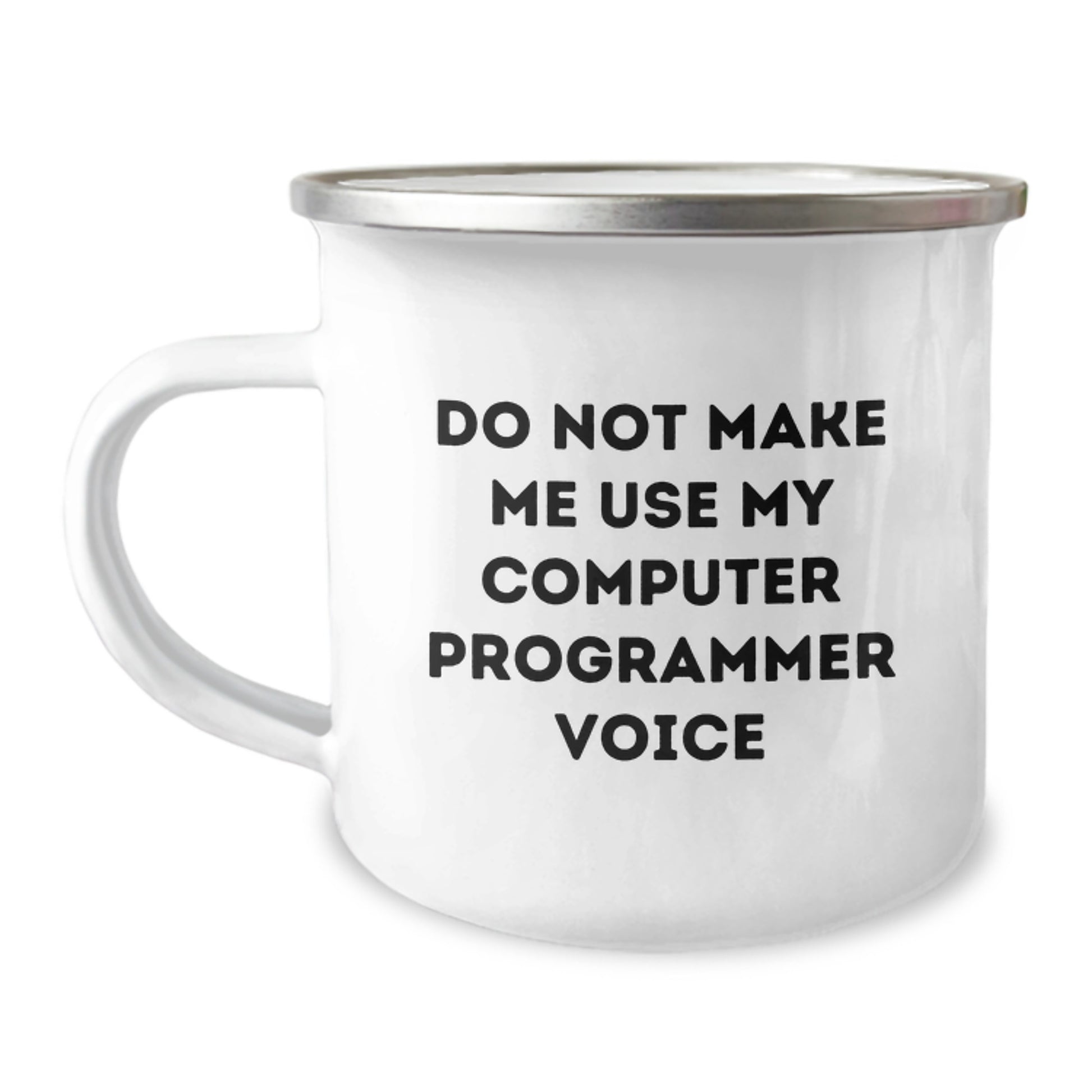 Gifts from Men to Computer Programmer Friends - Funny Computer Programmer Camping Mug for Mom, Mother's Day Unique Gifts for Programmer Dad - Image 1
