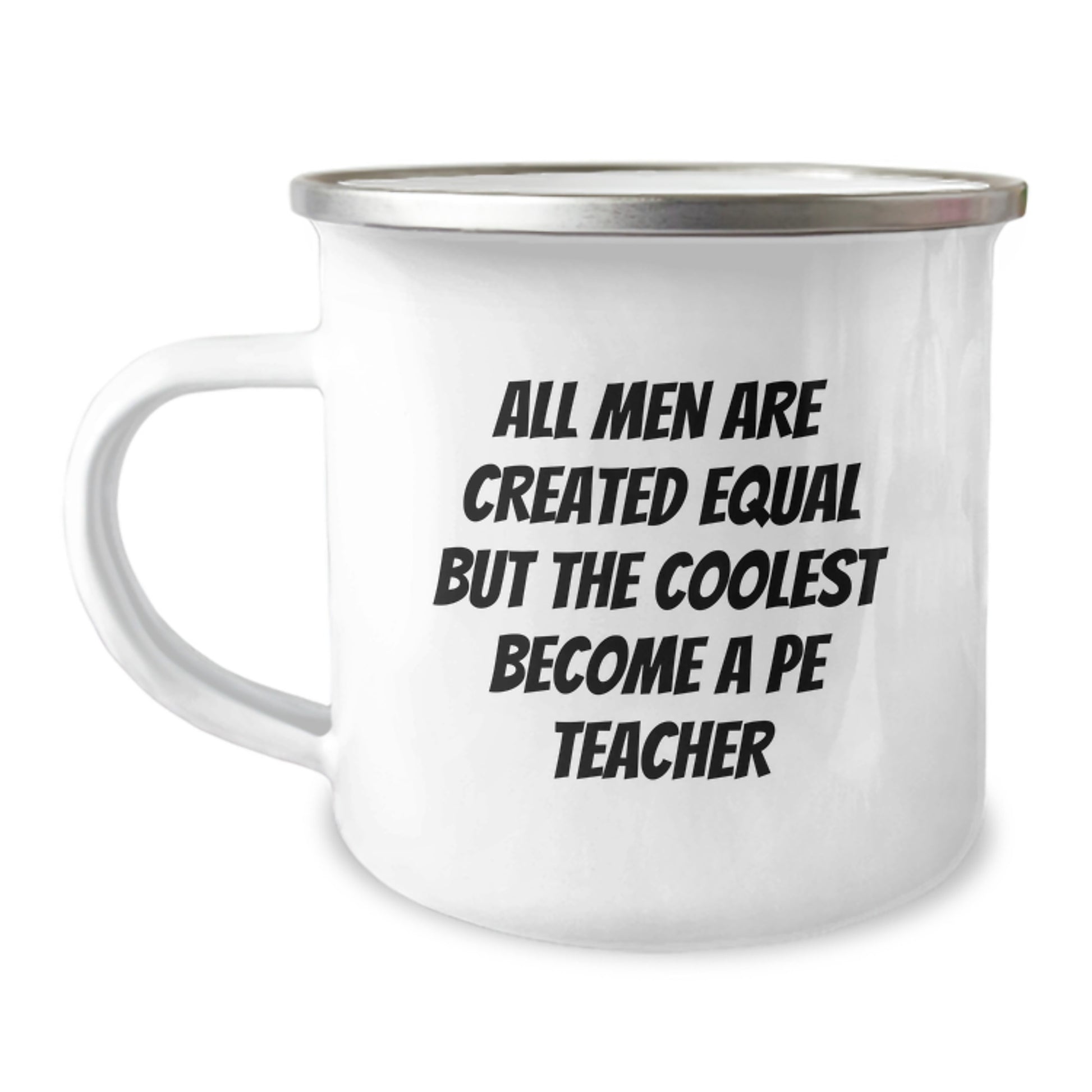 PE Teacher Keepsake Camping Mug for Him Graduation Gift Surprise Limited - Image 1