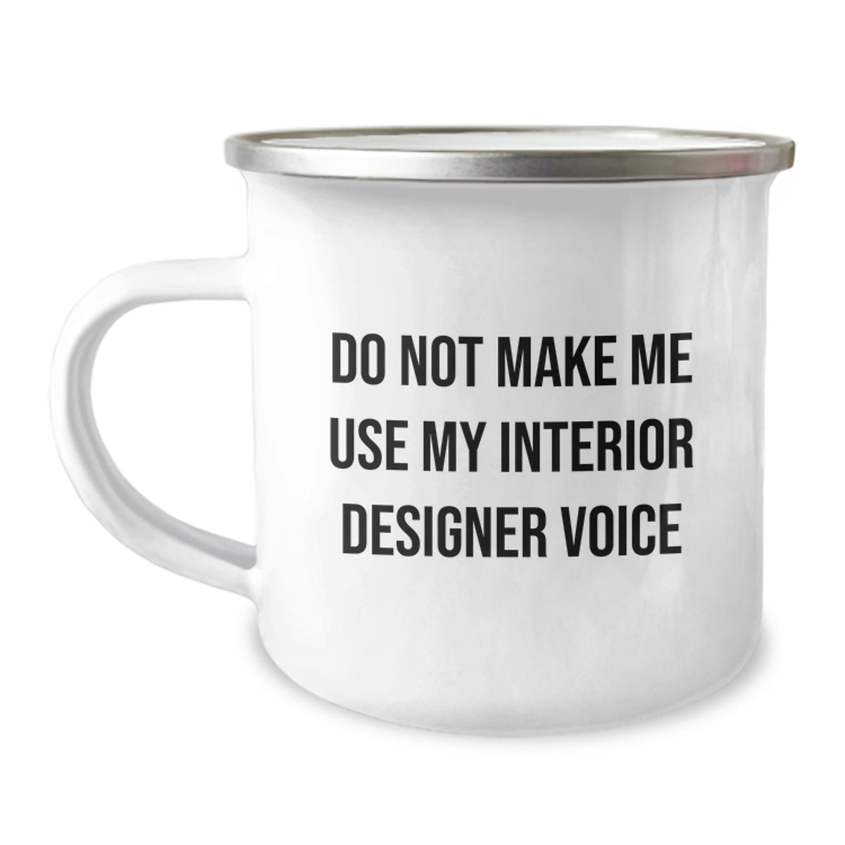 Interior Designer Keepsake Camping Mug 12oz for Him Christmas Gift - Image 1