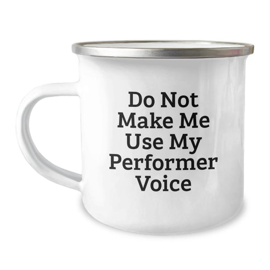 Birthday Gift for Her Performer Camping Mug Present Surprise - Image 1