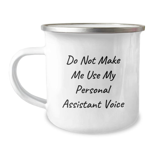 Personal Assistant Keepsake Camping Mug for Him Birthday Gift - Image 1