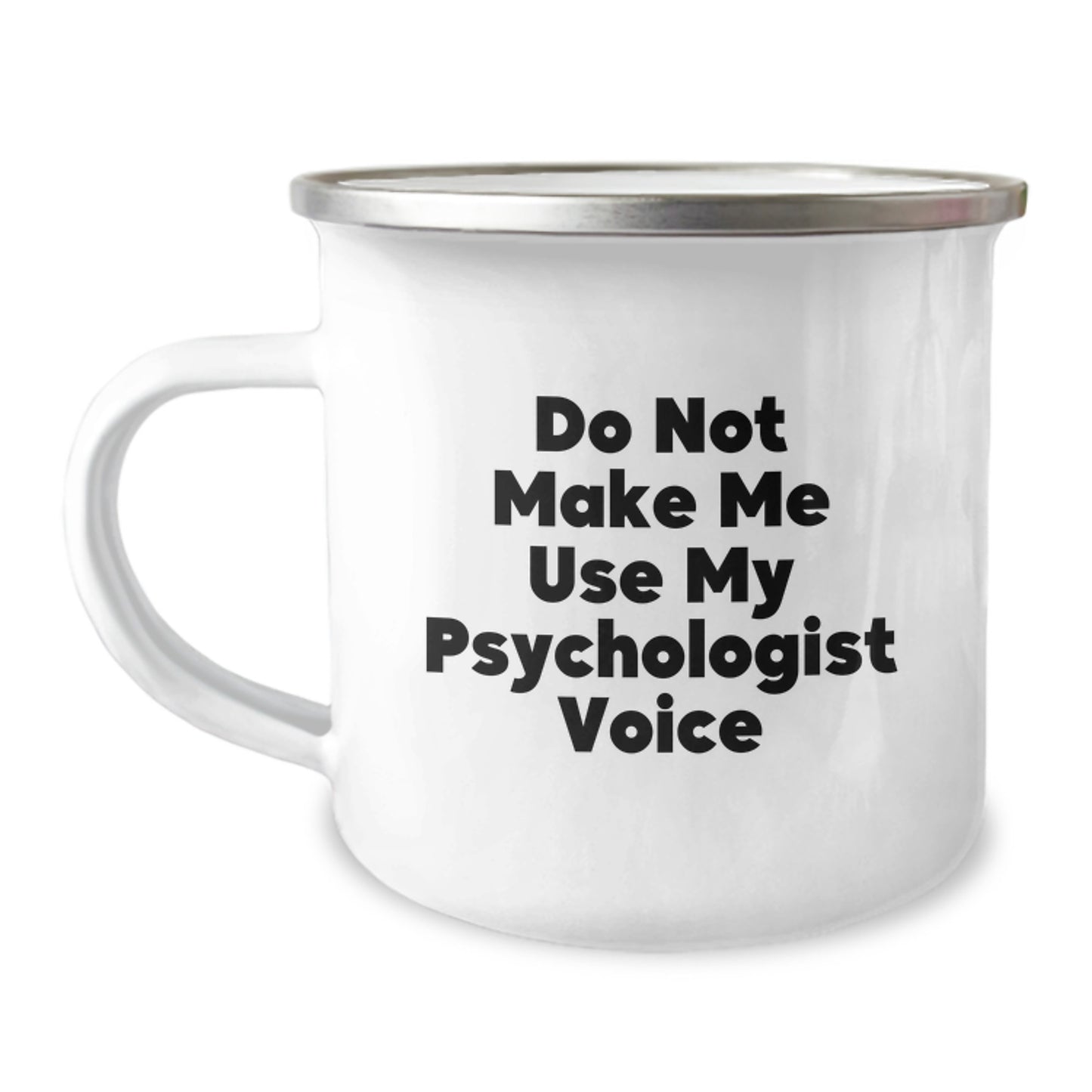 Birthday Gift for Her Psychologist Camping Mug Present with Quote Fun - Image 1