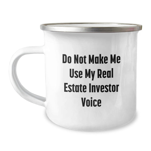 Real Estate Investor Premium Keepsake Camping Mug for Him Birthday Gift - Image 1