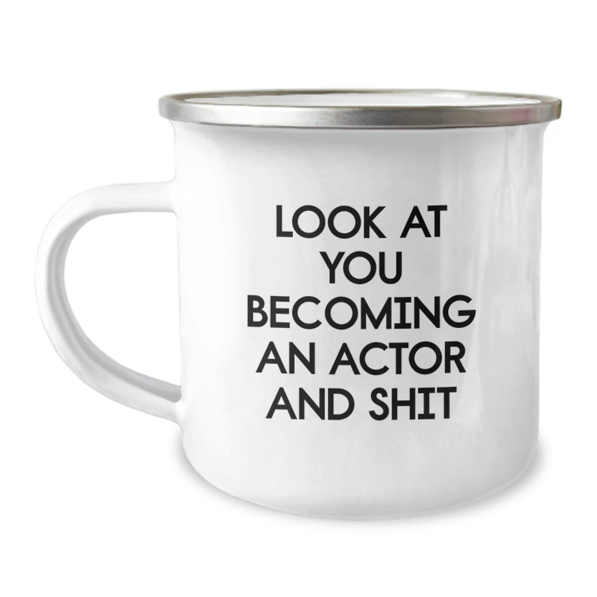Birthday Gift for Her Camping Mug – Actor Quote – Present Surprise - Image 1