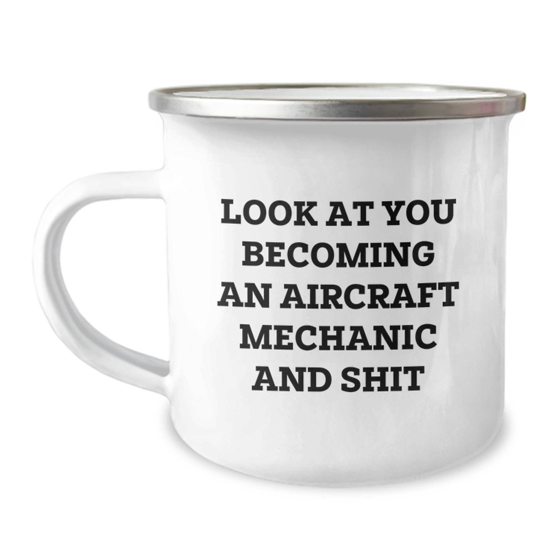 Funny Aircraft Mechanic Gifts for Him, Unique Camping Mug with Inspirational Quote, Gifts from Friends for Aircraft Mechanic Christmas Unique Gifts - Image 1