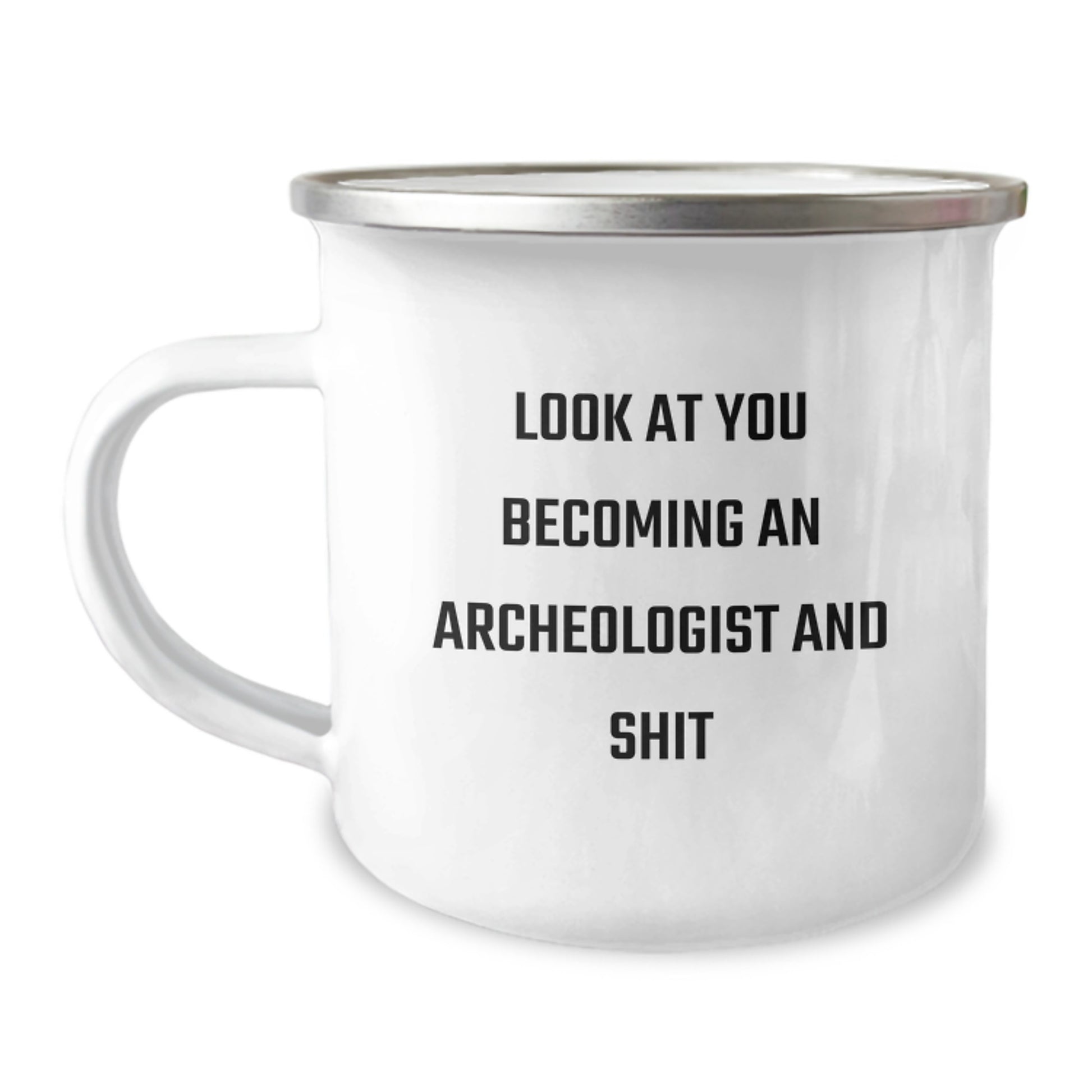 Become an Archeologist Funny Mugs Gifts from Friends for Archeologist Men on Christmas Unique Gifts - Image 1