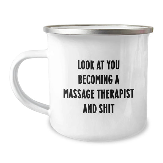 Birthday Gift Massage Therapist Camping Mug Present Deluxe for Her - Image 1
