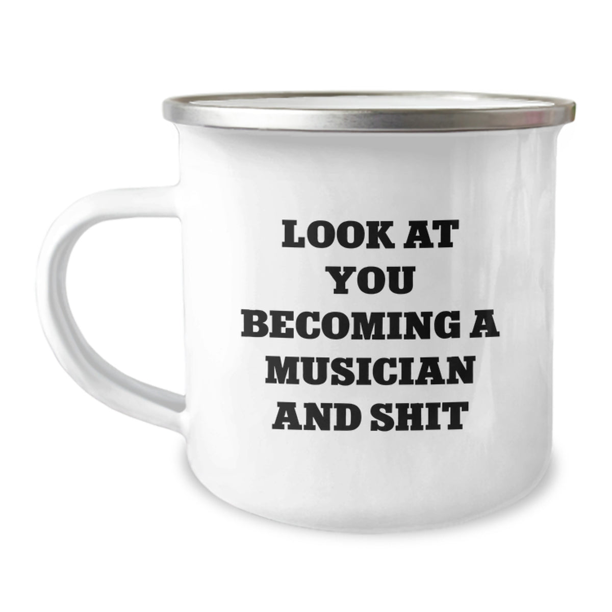 Birthday Gift Camping Mug for Her Present Musician - Image 1