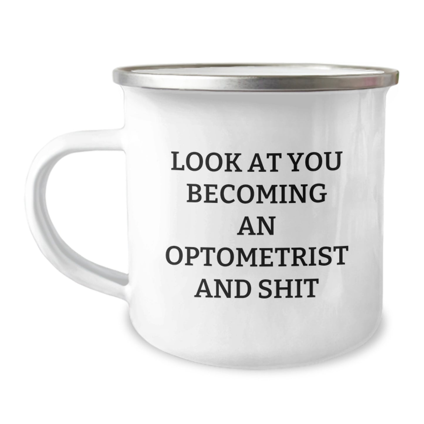 Gifts for Optometrists, Funny Camping Mugs, Graduation Unique Gifts from Friends and Family - Image 1