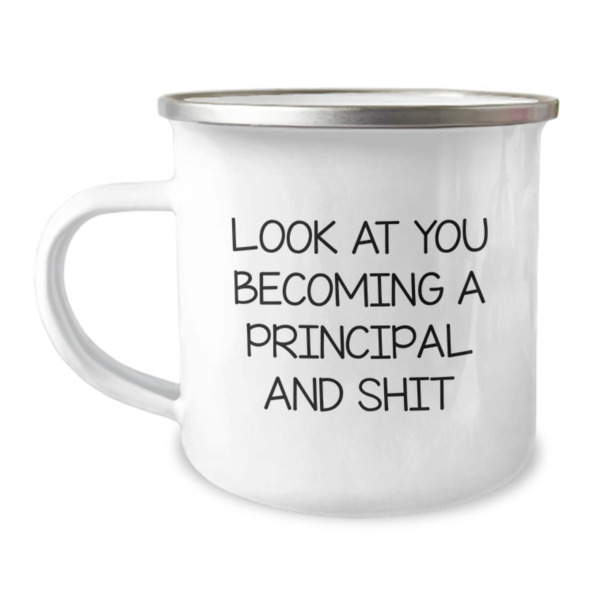 Funny Principal Gifts from Men for Principal on Mother's Day Principal Camping Mug - Image 1