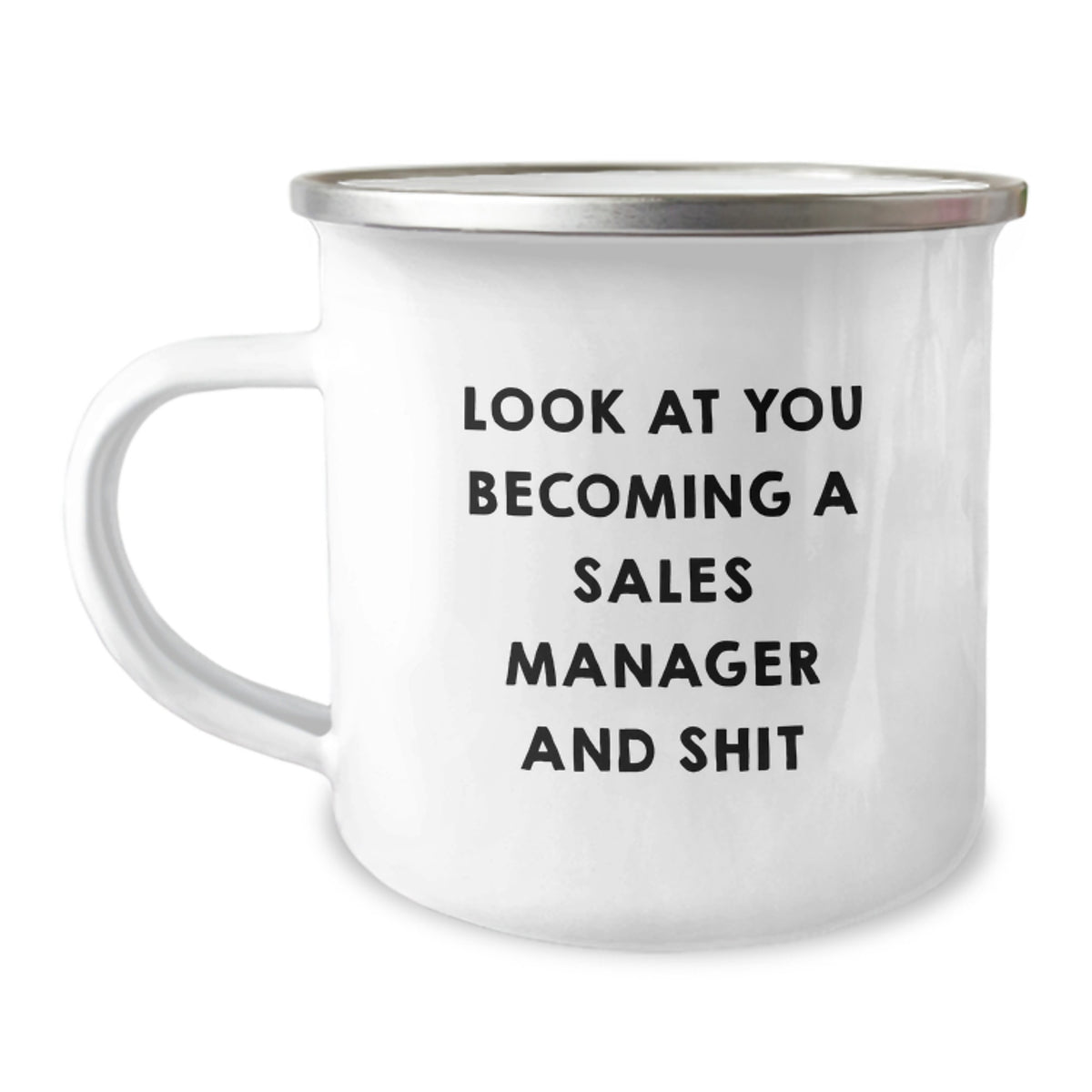 Christmas Gift for Her A Funny Sales Manager Camping Mug - Look At You - Image 1