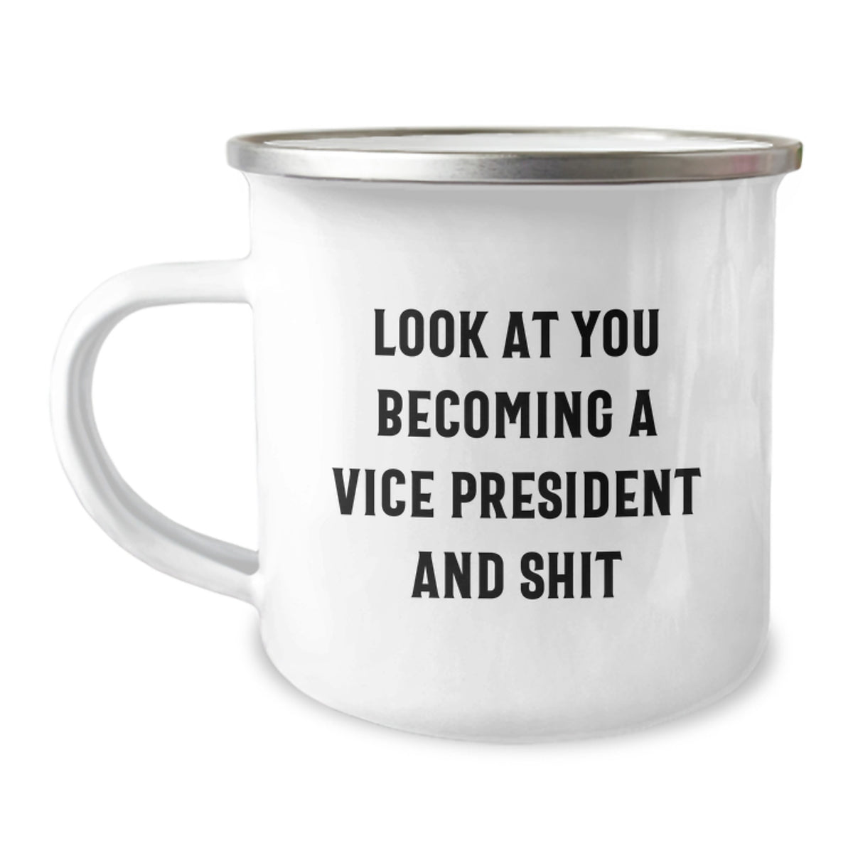 Vice President Camping Mug Keepsake Gift for Him Unforgettable Christmas - Image 1