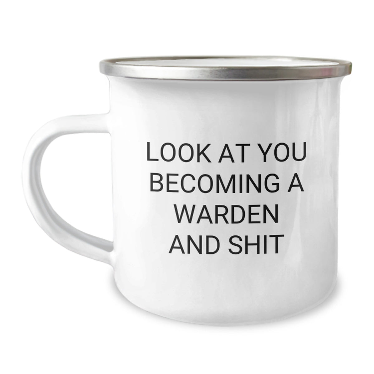 Warden Camping Mug Gift for Him – A Lighthearted Keepsake for the Warden - Image 1
