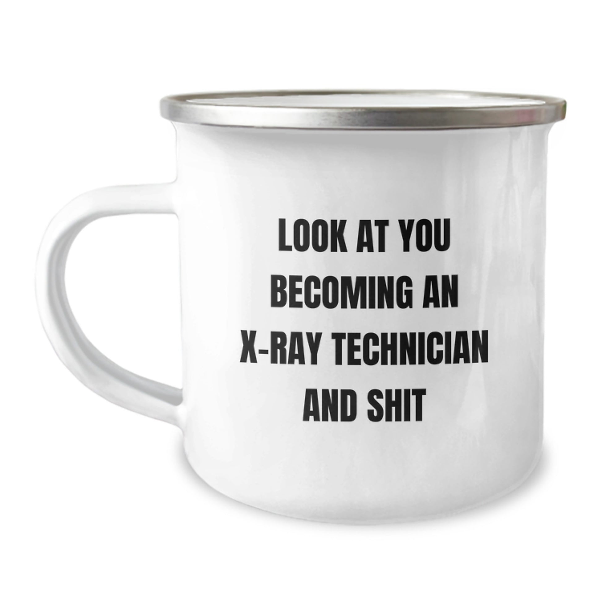 X-Ray Technician Keepsake Camping Mug for Him Graduation Gift - Image 1