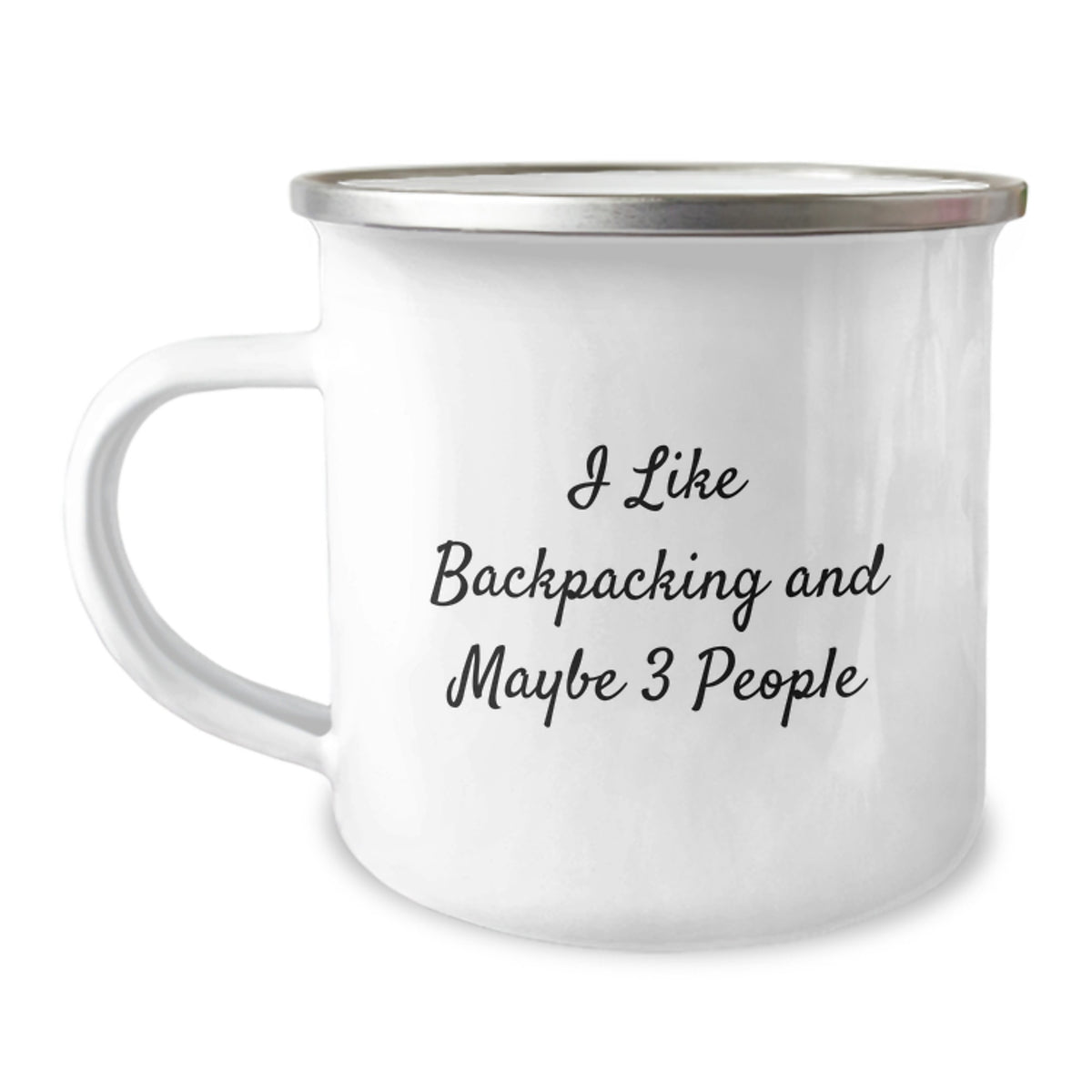 Adventurous Novelty Backpacking Mug for Friends Birthday Gift - Image 1