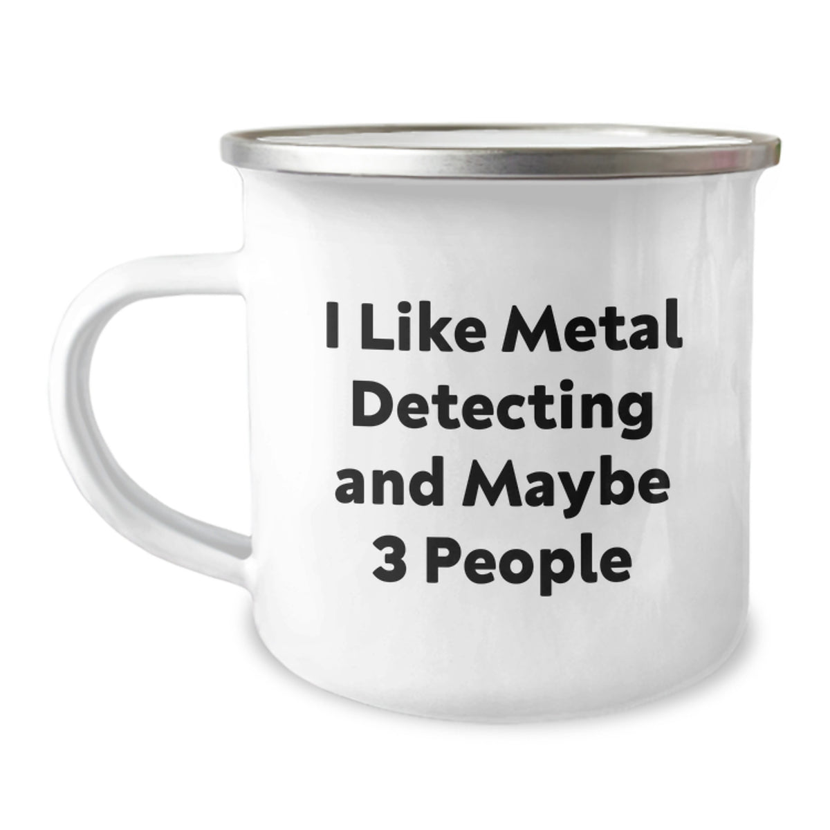 Metal Detecting Keepsake Mug Gift for Him - I Like Metal Detecting And - Image 1