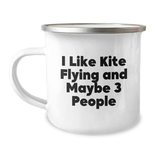Funny Kite Flying Gifts for Kite Flying Enthusiasts, Camping Mugs for Men, Women, Friends and Family - Great Christmas Unique Gifts from Friends - Image 1