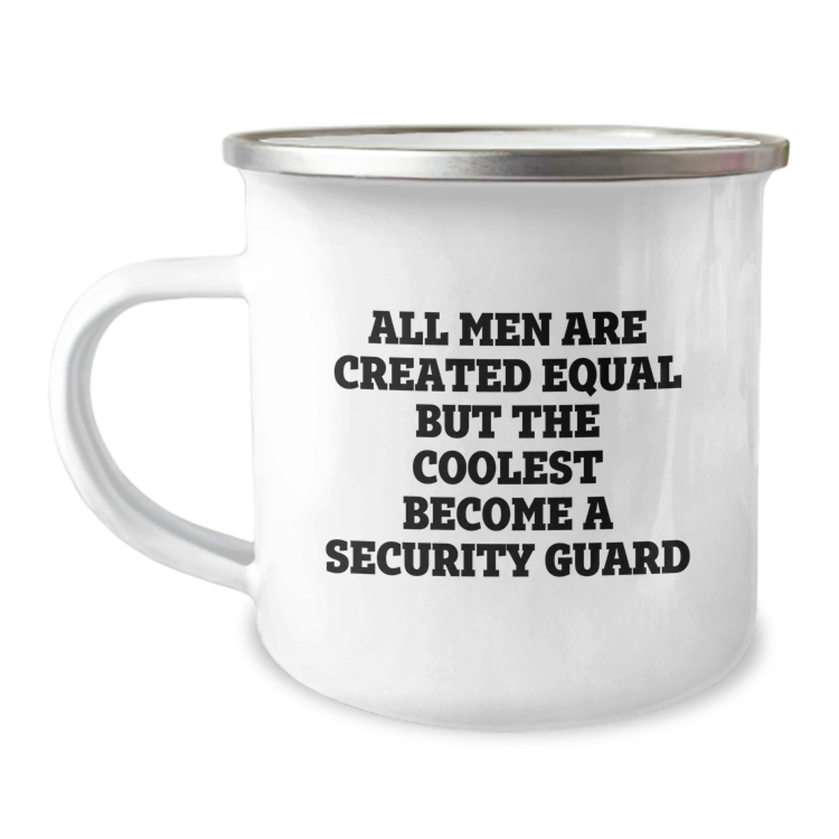 Premium Security Guard Keepsake Camping Mug for Him Birthday Gift - Image 1