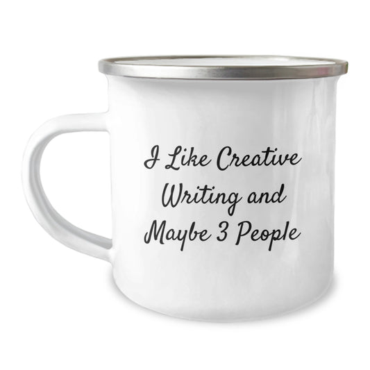 Birthday Gift Creative Writing Keepsake Camping Mug for Her Present - Image 1