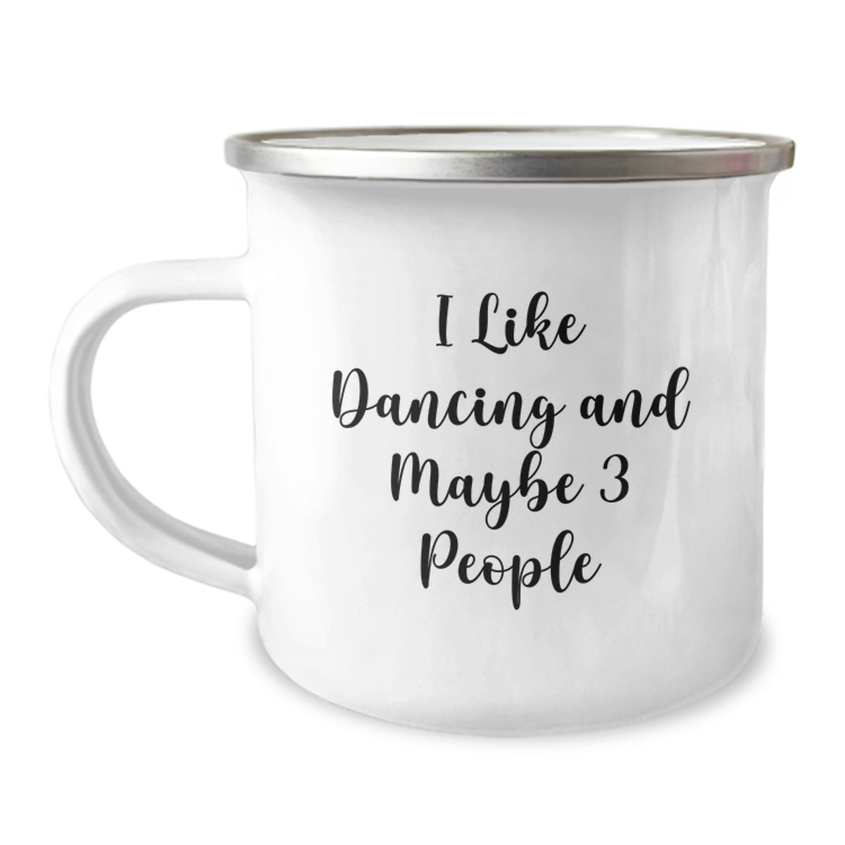 Christmas Gift for Her - I Like Dancing Present Camping Mug - Image 1