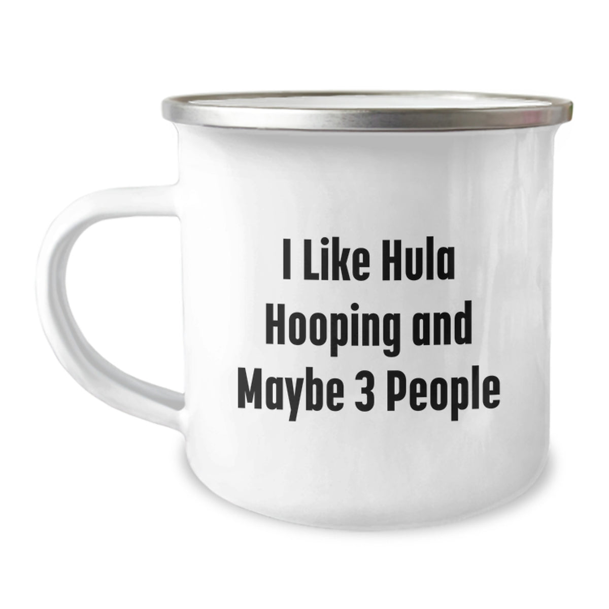 Christmas Gift for Her Humorous Hula Hooping Present - Image 1